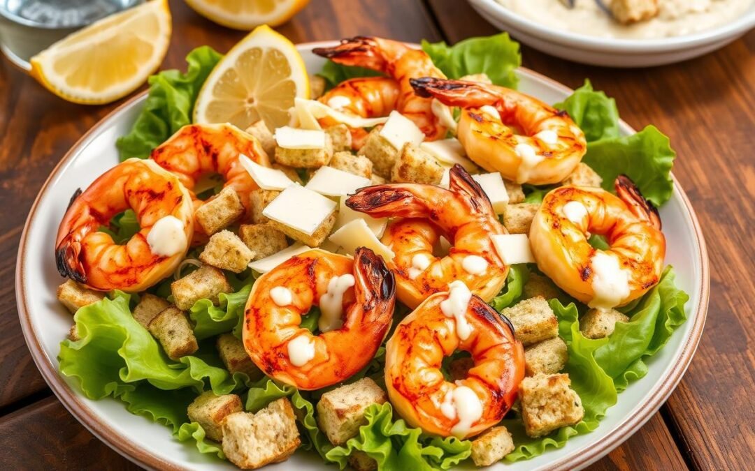 Grilled Shrimp Caesar Salad – A Tasty Delight