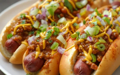 Turkey Chili Dogs: A Delightful Fusion of Flavors